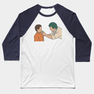 Say Aaaaa.. 80s Pixel Art Baseball T-Shirt